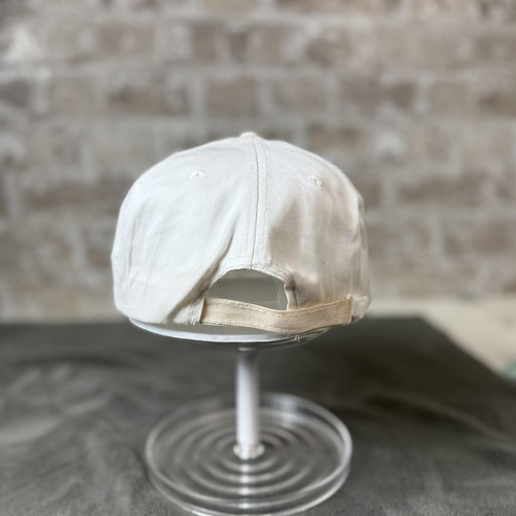 Vintage NAPA Belts Hose Hat Cap Strap Back White Rope Advertising Mens 80s - Picture 4 of 8